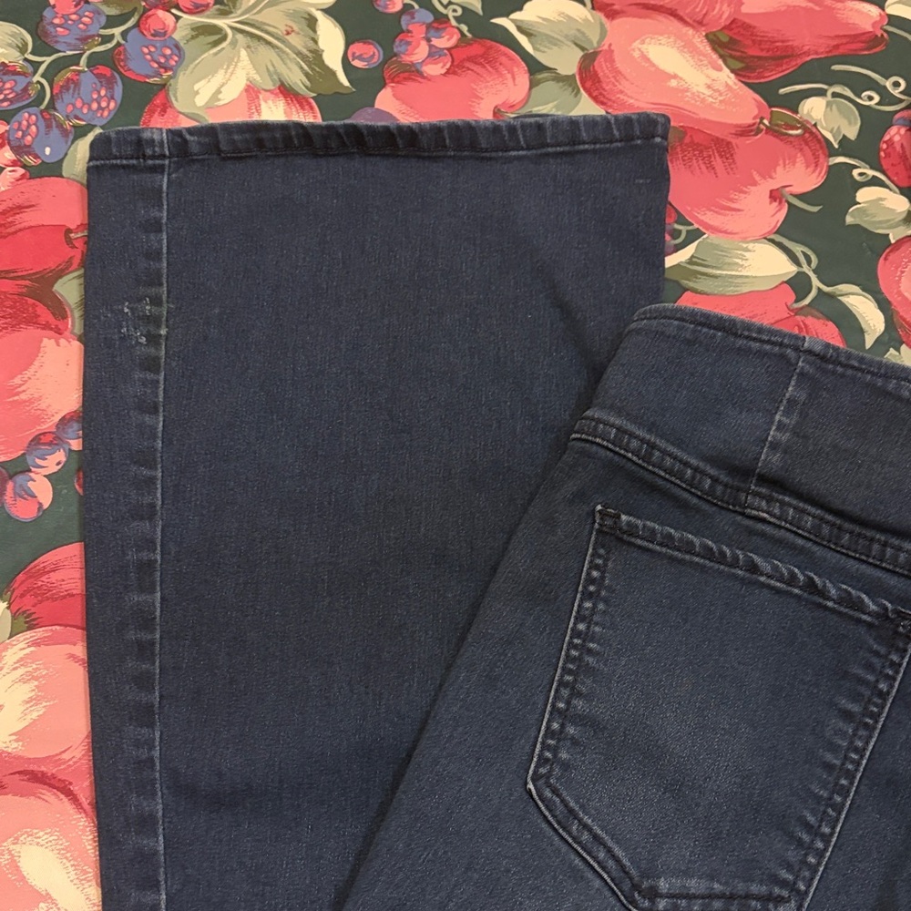 Free People Penny Pull-On Bellbottom Flare Women's Jeans - Picture 8 of 8